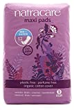 Natracare Natural Maxi Pad Súper - Compresas naturales, 12 Unidades