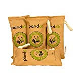 pandoo 4 x 75g Ambientador de bambú natural con carbón activado - Purificador de aire,...